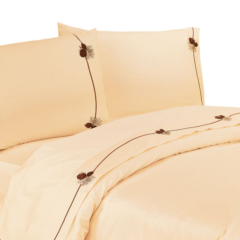 100% Cotton Sheet Set, Cream, Full
