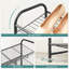 Shoe Rack, 2-Tier Stackable Shoe Storage Shelf, Metal Shoe Organiser With Adjustable Flat Or Angled Shelves, 27.5 X 68.5 X 37 Cm, Entryway, Black