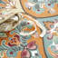 Ensemble de housse de couette Bohemian Floral Medallion - Literie réversible à motifs avec mélange de coton doux-1109064647