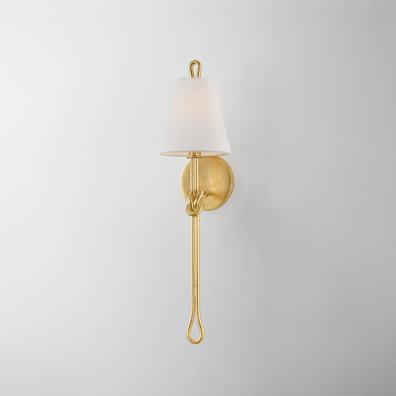 Alburgh Wall Sconce, Vintage Gold Leaf