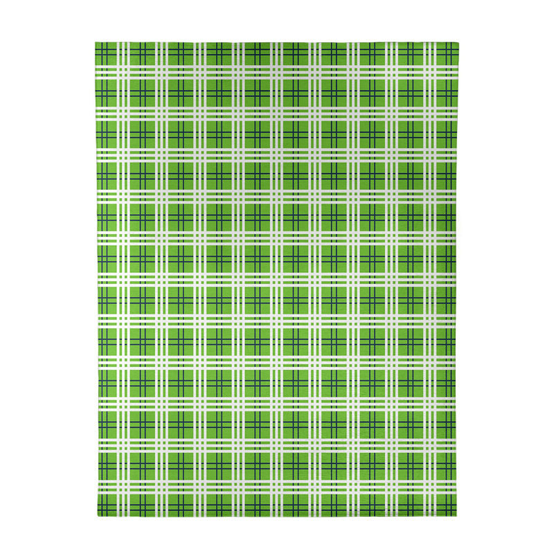Tapis écossais vert, Rectangle 9 pi x 12 pi