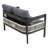 Multi-Person Outdoor Iron Sofa Set With A Table-585485878