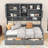 2 Drawers Wood Daybed with Shelves-2057843860-2057843861