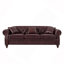 Salon Canapé Chesterfield classique capitonné en similicuir avec rangement
