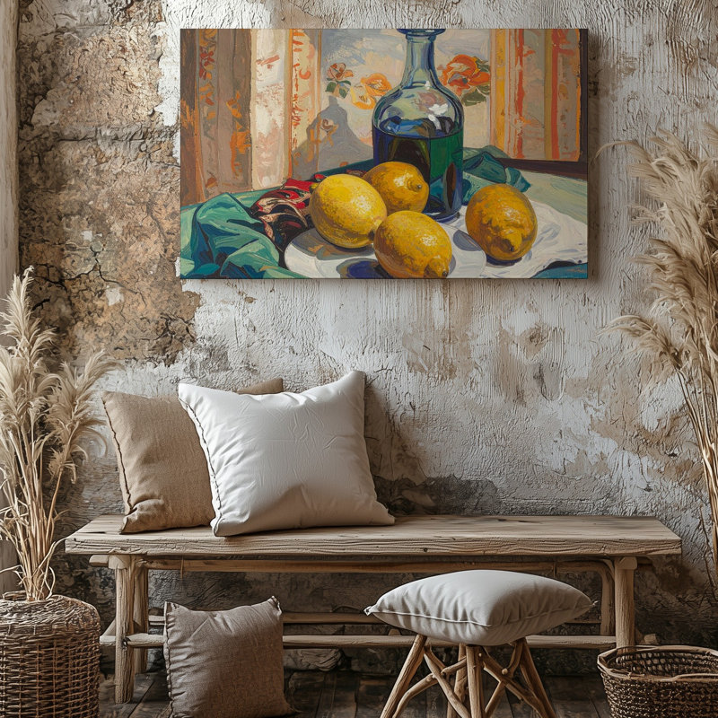Reproduction d'art sur toile, H 30 po x l 30 po