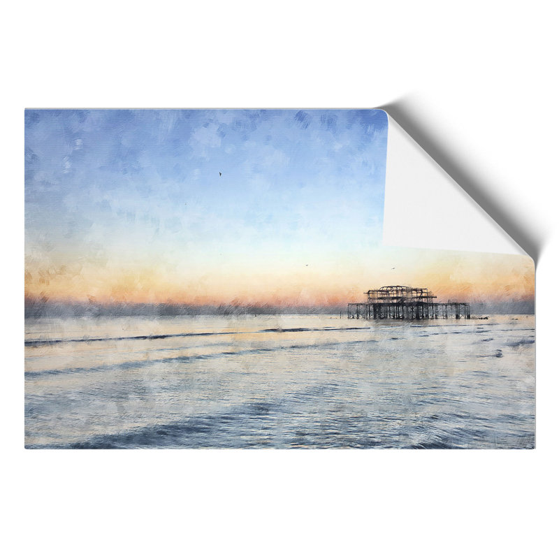 West Pier At Brighton Beach Vol.1 - No Frame Print, 30cm H x 42cm W x 0.1cm D