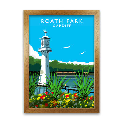Roath Park Cardiff by Richard O'Neill - Print