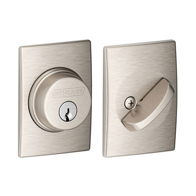 Single Cylinder Deadbolt with Century Trim