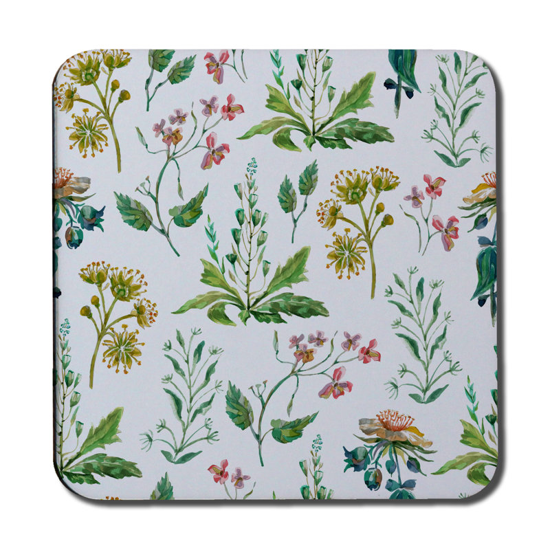 Square 6 Piece Coaster Set