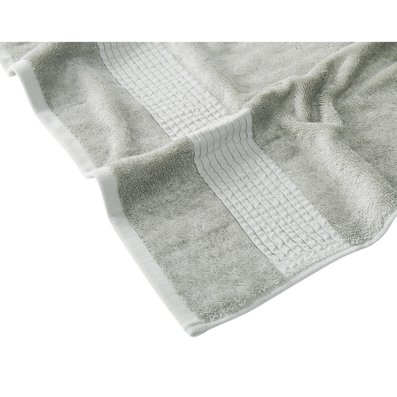 Ensemble de serviettes 6 pièces Tencel, Vert sauge