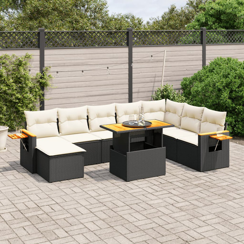 Ensemble de canapé de jardin Vidaxl