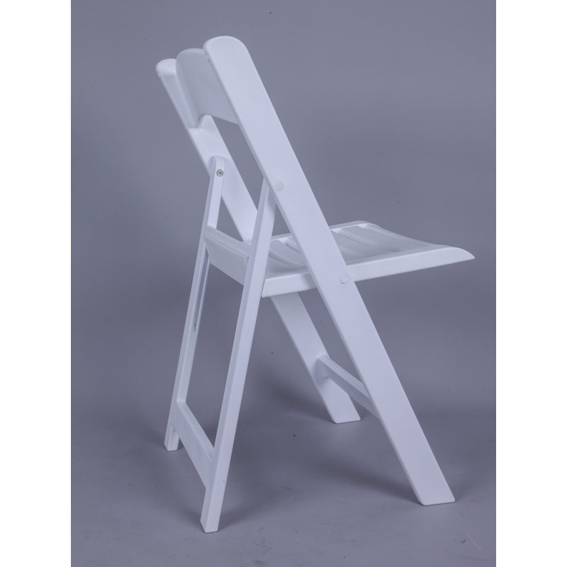 Chaise pliante en résine