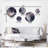 Purple and Exploring the Language of Painting III - Abstract Metal Wall Décor