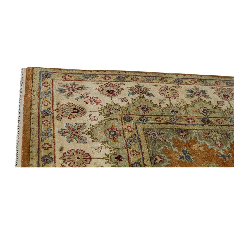 One-of-a-Kind Rectangle 9' X 12'3" Hand Knotted Area Rug