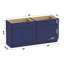 Base de meuble-lavabo double 60 po seulement-106891079