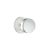 Privacy (Bed & Bath) Round Knob with Disk Rose