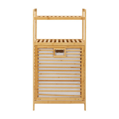 Ruthilde Bamboo Laundry Room Organizer