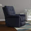 Fauteuil Power Lift en indigo