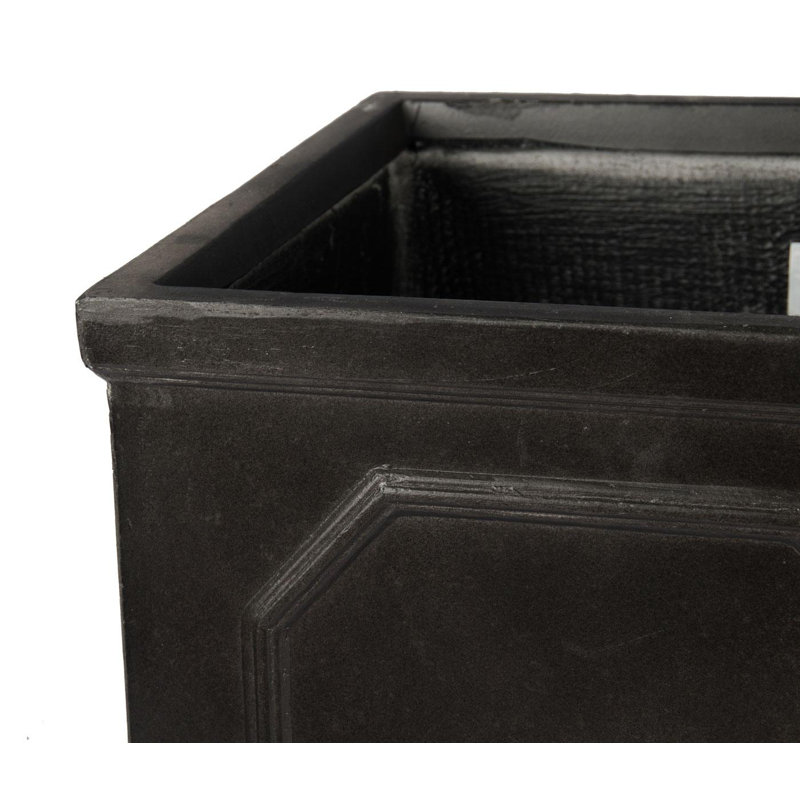 Handmade Planter Box, 22cm H x 22cm W x 22cm D, Grey