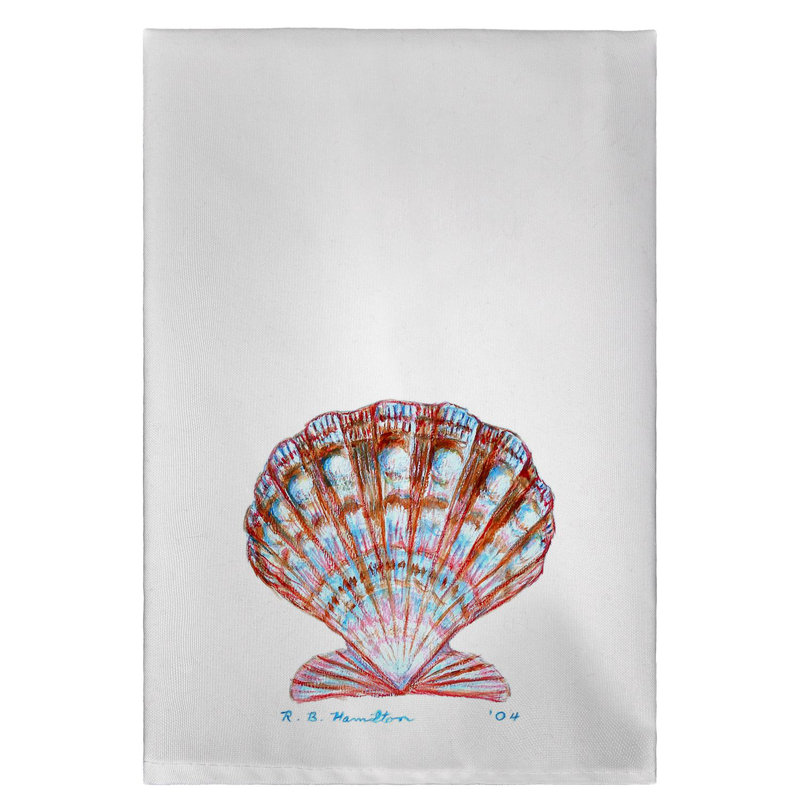 Serviette à main coquillage Wenzel