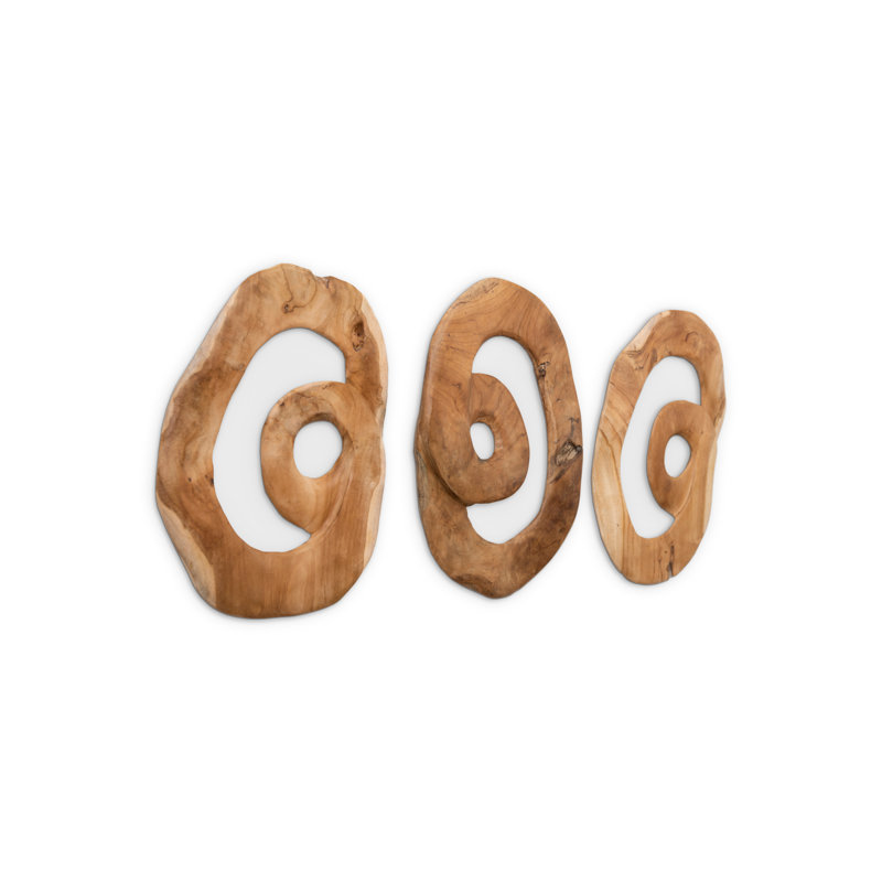 3 Piece Swirl Wall Décor Set
