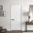 Primed 1 Panel Interior Shaker Door Slab-48251155