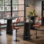 4 - Person Counter Height Dining Set-2093140479