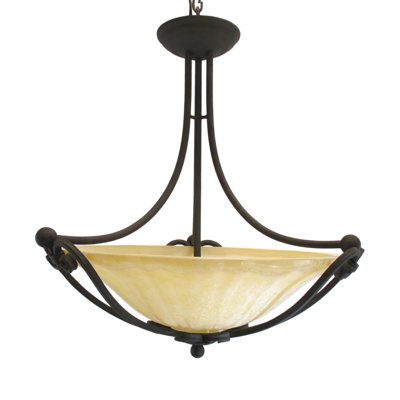 Lustre géométrique unique à 3 lumières Cadeau