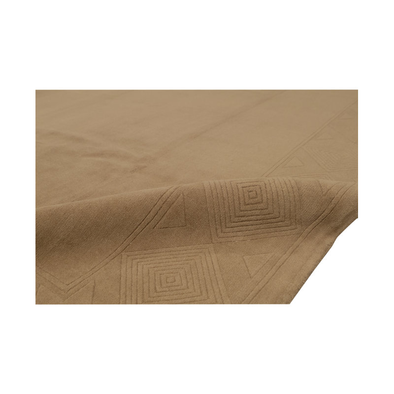 Gabbeh Wool Southwestern Area Rug in Brown