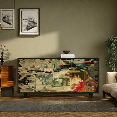 Armoire décorative French Abstract Art