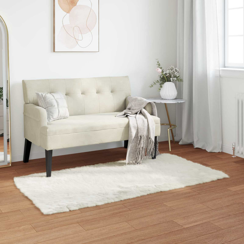 Solid Colour Standard Area Rug, Rectangle 80 x 150 cm