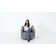 Bennett Upholstered Swivel Barrel Chair
