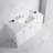48" Floating Bathroom Vanity with Ceramic Sink, Waterproof Soft-Close Cabinets & Drawers, Modern Wall-Mounted Storage for Contemporary Bathrooms-740002182