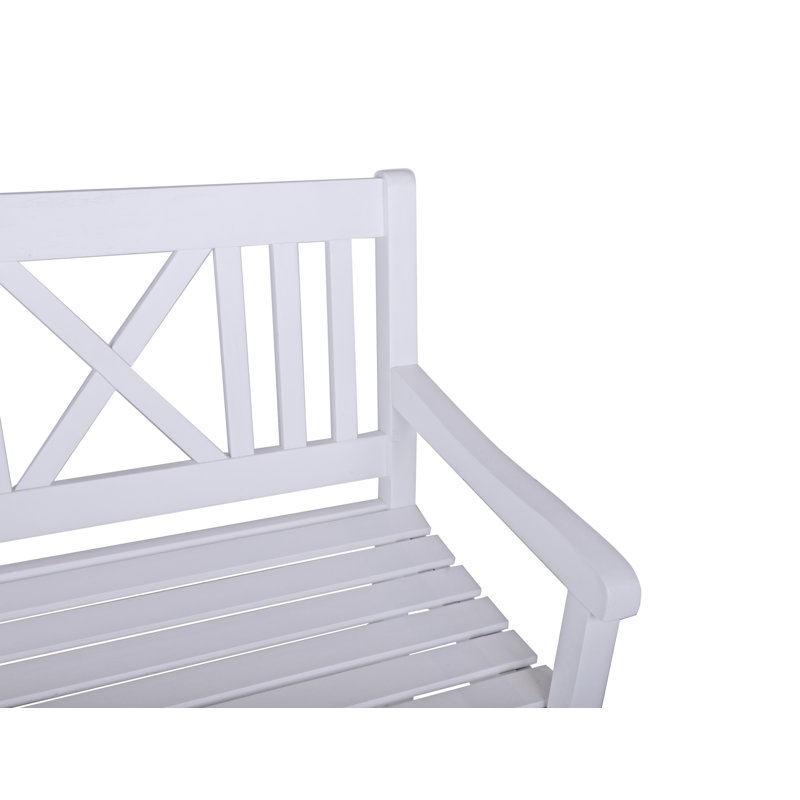 Roseanna Solid Wood Eucalyptus Outdoor Bench