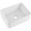 Comptoir de meuble-lavabo vasque en céramique 16 po x 12 po Modern