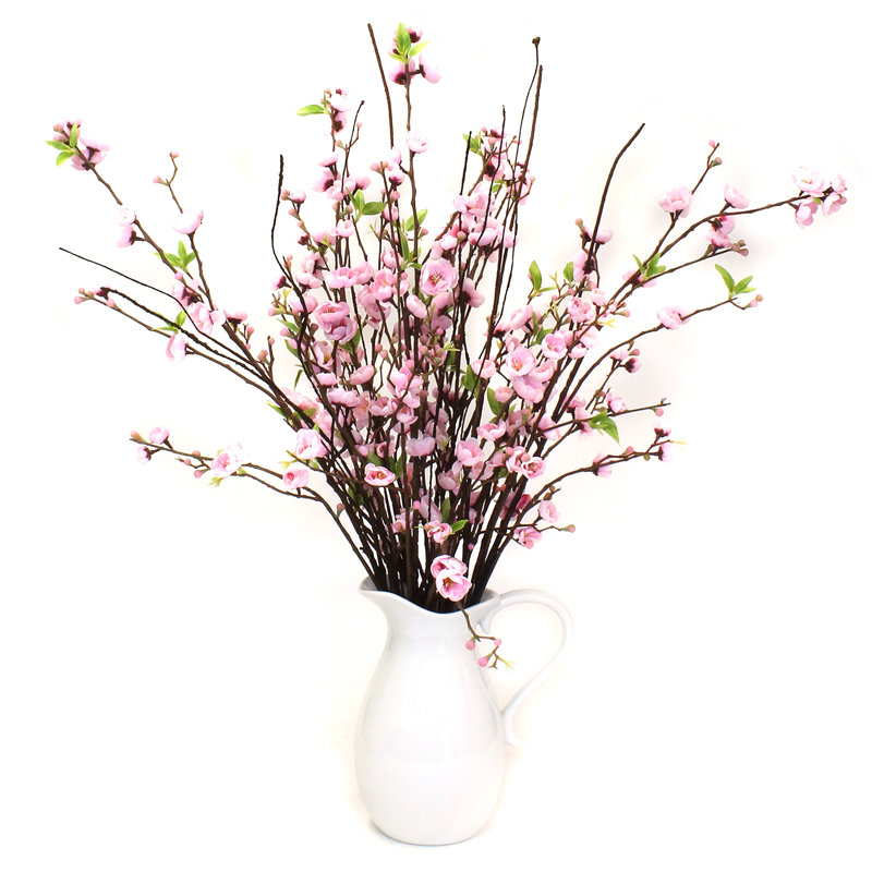 Blossoms Floral Arrangement in Pitcher, Light Pink