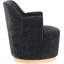 Fauteuil pivotant rembourré Hudnut-89200308