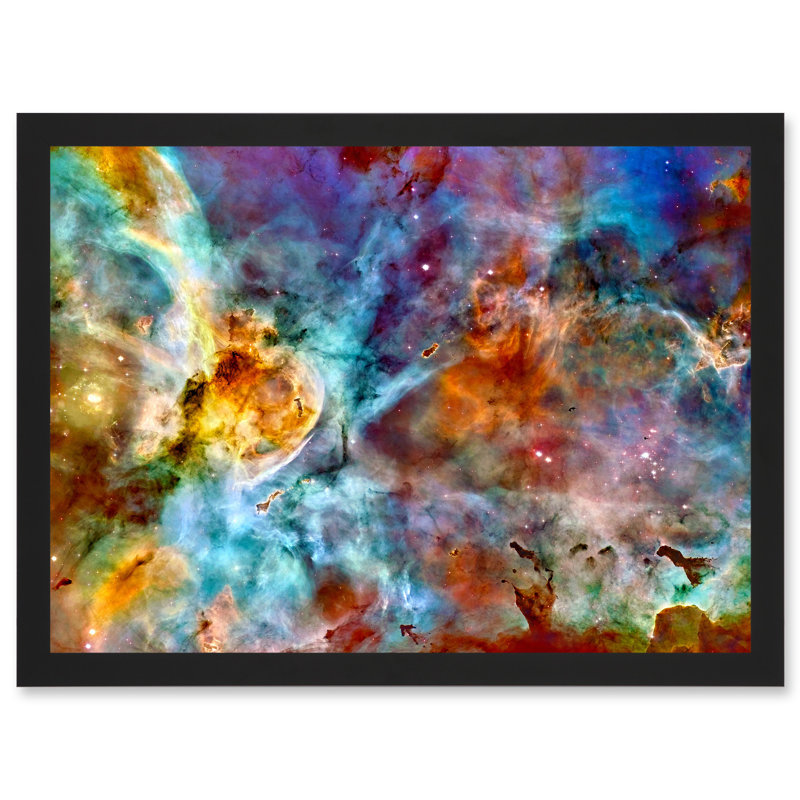 Carina Nebula Hubble Star Birth Space Cosmos - Single Picture Frame Print