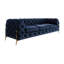 Chesterfield Sofa Set 3+2+1 Hanks with Gold Metal Legs-59345872