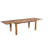 Traci 37 " Extendable Sheesham Rectangular Solid Wood Top with Solid Wood Base Dining Table