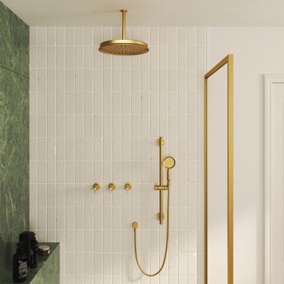 Système de douche à main avec douchette 12 po Casainc