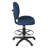 Regency Comfort Series Swivel Fabric Computer Task Chair with Drafting Kit -Navy Blue-1537350055