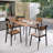 Jakarie 4 - Person Four Leg Dining Set, 5 - Piece Family Dining Set with 4 Chairs For Small Space, Kitchen, Home