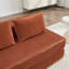 Canapé-lit pliable en velours côtelé avec 2 coussins Boneless-1501097776