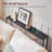 Narrow Console Table With Charging Station - Slim Sofa Table For Small Spaces, Built-In Power Outlets, Sturdy Engineered Wood & Metal Frame, Multi-Functional Entryway Table For Living Room, Hallway, Office-919721740