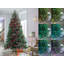 Lighted Artificial Pine Christmas Tree-90545563