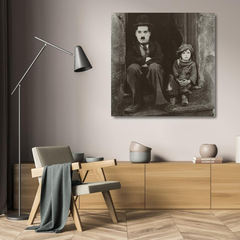 Charlie Chaplin (l'enfant), H 20 po x l 20 po