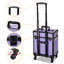 Corrigan Studio® Rolling Makeup Train Case Cosmetic Trolley Organizer Charm ForgetMeNo-2067678027