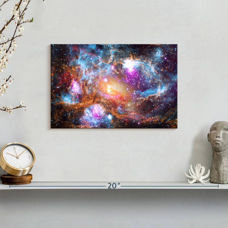 Oberle Cosmic Galaxies, 8" H x 12" W