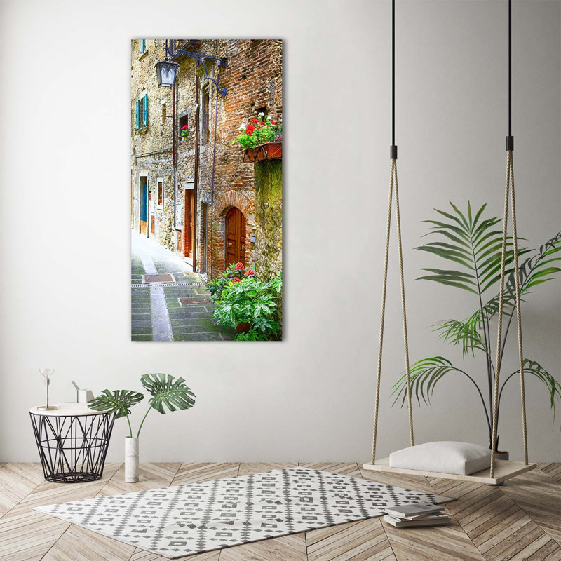 Italian Streets - Wrapped Canvas Print